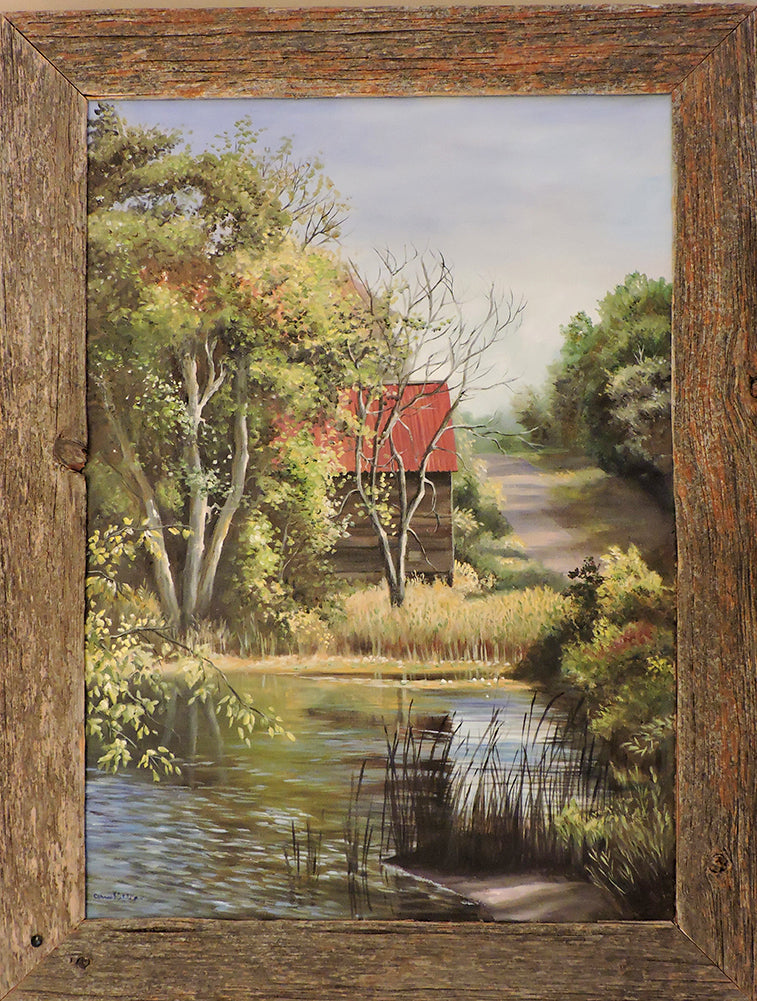 Cottage Country - Oil on Canvas