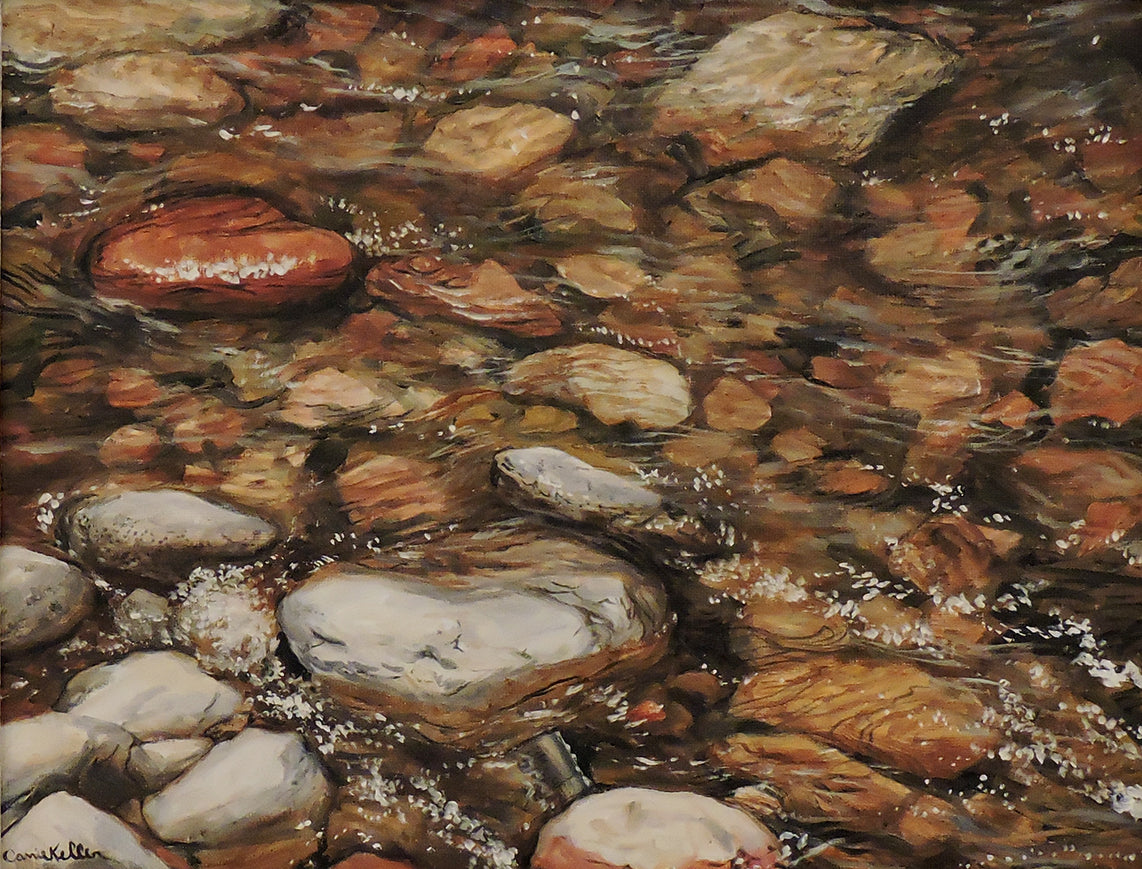 Water Effects - Oil Painting on Canvas